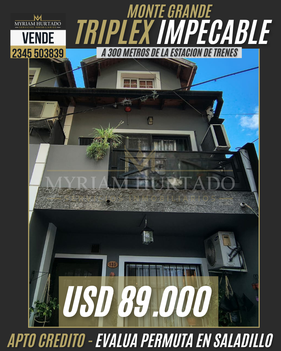 Tríplex en venta en Monte Grande - Mariano Alegre 135