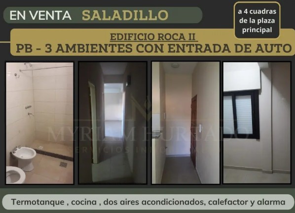Departamento en planta baja en Saladillo